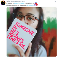 Load image into Gallery viewer, Someone Loves Me DM Notebook