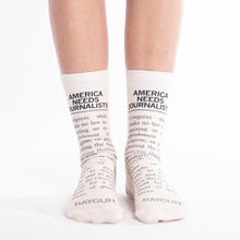 Load image into Gallery viewer, America Needs Journalists Socks