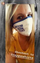 Load image into Gallery viewer, Fabric Face Mask: Resting Mask Face