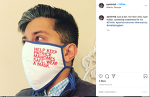 Load image into Gallery viewer, Fabric Face Mask: Keep Patrick Mahomes Safe