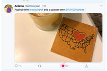 Load image into Gallery viewer, Heartland Wood Coaster
