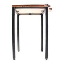 Load image into Gallery viewer, Iowa Cutout End Table Dark Brown
