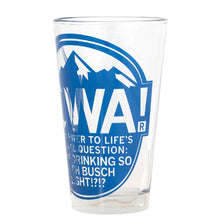Load image into Gallery viewer, Iowa: Light Beer Pint Glass
