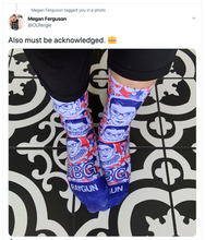 Load image into Gallery viewer, RBG Ruth Bader Ginsburg Face Socks
