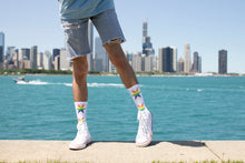 Load image into Gallery viewer, Chicago Pride Flag Socks
