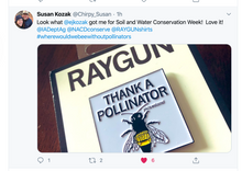 Load image into Gallery viewer, Thank A Pollinator Enamel Pin
