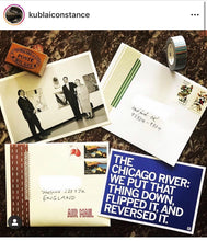 Load image into Gallery viewer, Chicago River Flipped and Reversed Postcard
