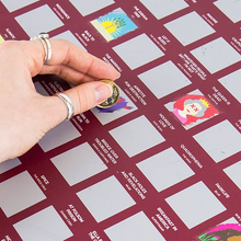 Load image into Gallery viewer, Gift Republic: 100 Albums Scratch Off Poster
