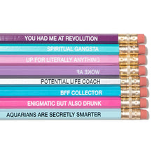 Load image into Gallery viewer, Whiskey River Soap: Astrology Pencils - Aquarius
