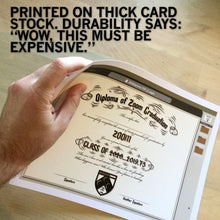 Load image into Gallery viewer, Zoom Graduation Diploma Poster
