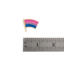 Load image into Gallery viewer, Dissent Pins: Bisexual Pride Flag Pin
