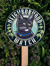 Load image into Gallery viewer, Victory Garden: Tabby Cat Garden Sign
